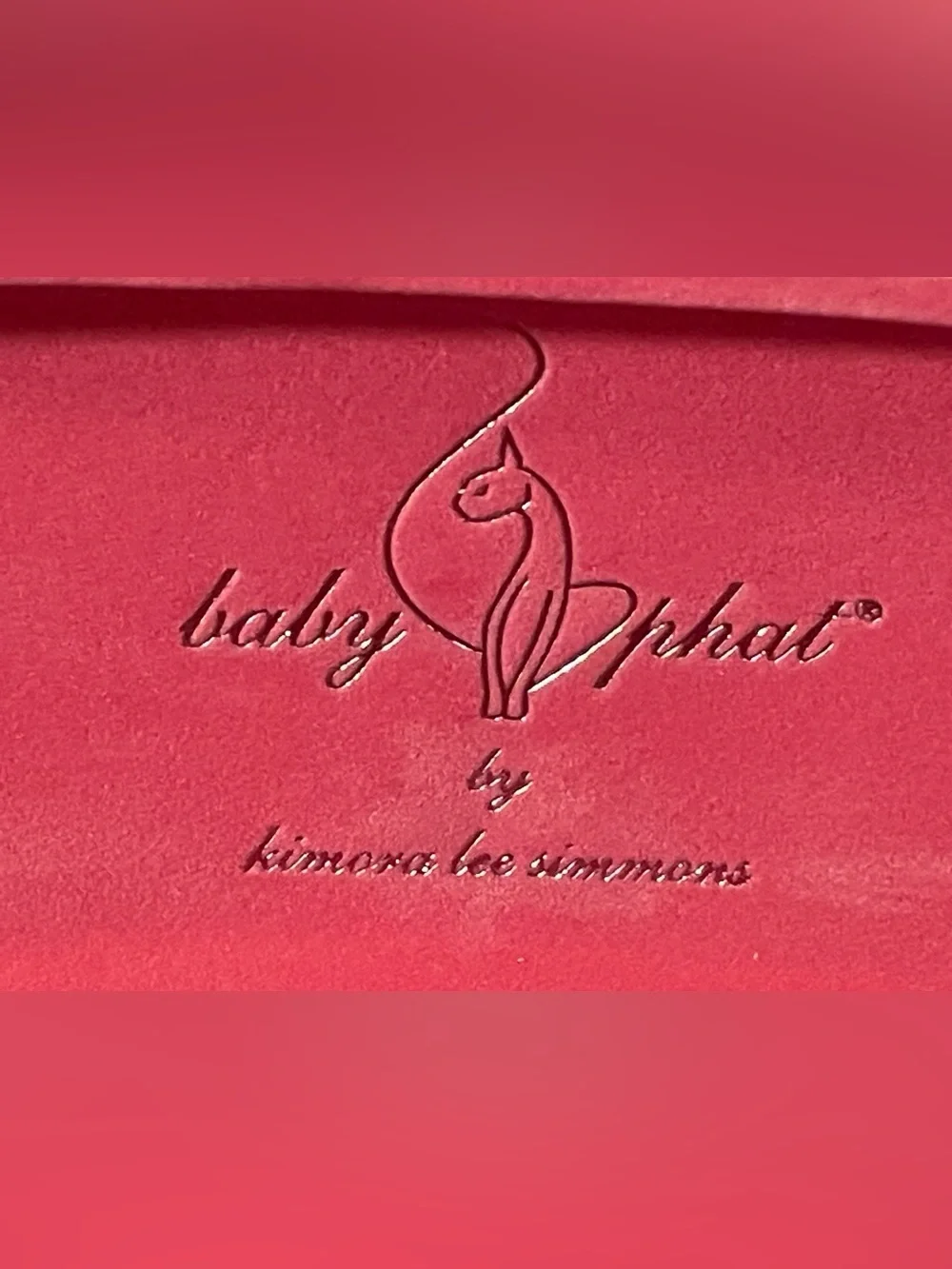 Vintage Baby Phat Purple Plastic Eyeglasses Frames Women's MOD 240 Case Included